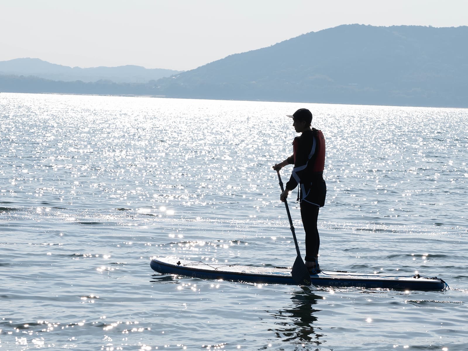 瀬戸内海でSUP体験