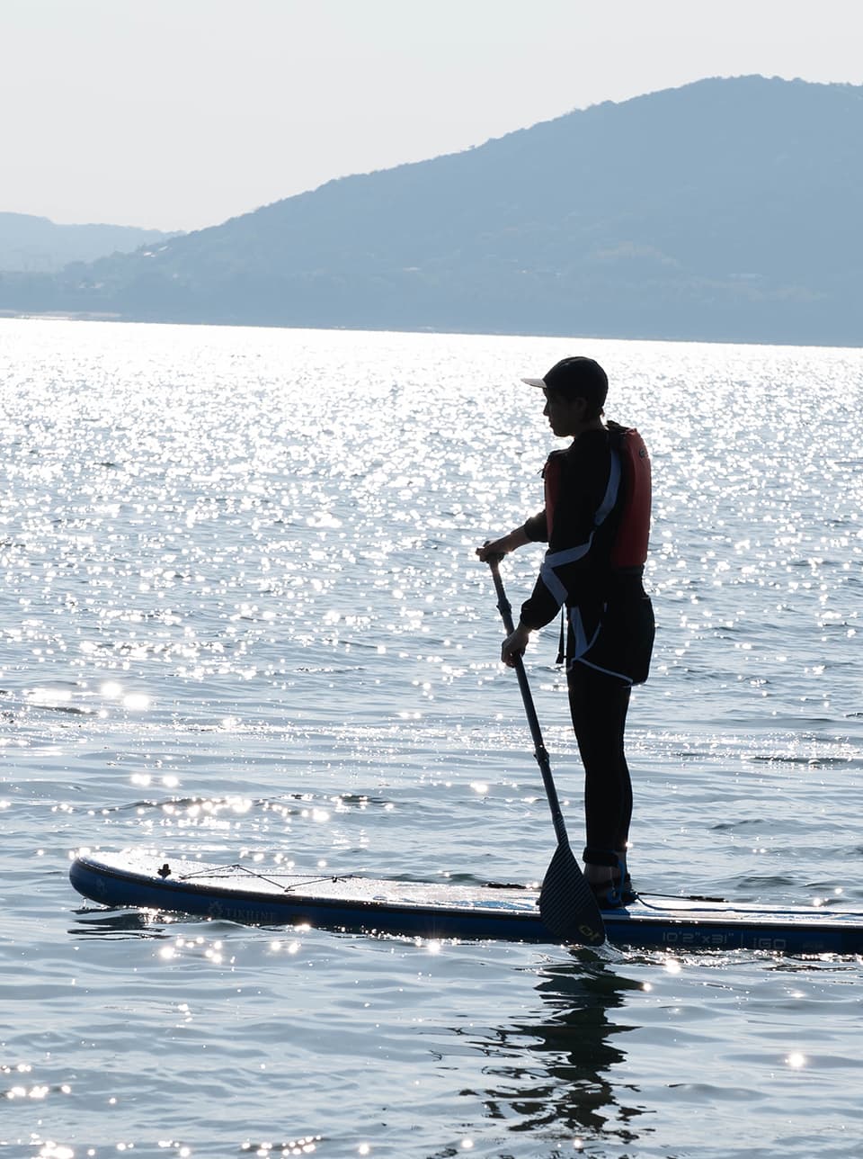 瀬戸内海でSUP体験
